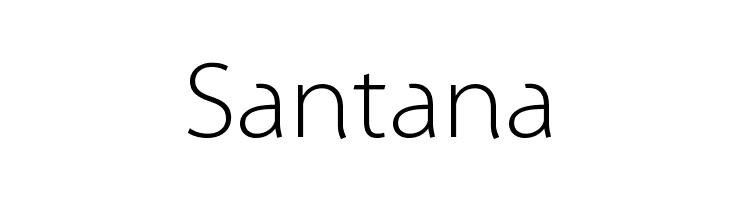 Santana Font