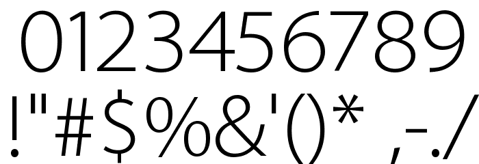 Santana Font Alte caractere