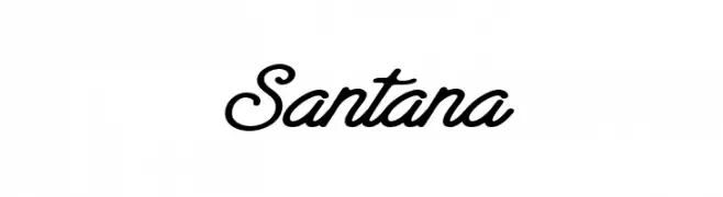 Santana  Fuentes Gratis Descargar