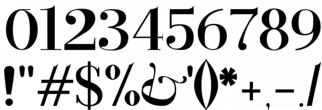 Santander Font OTHER CHARS