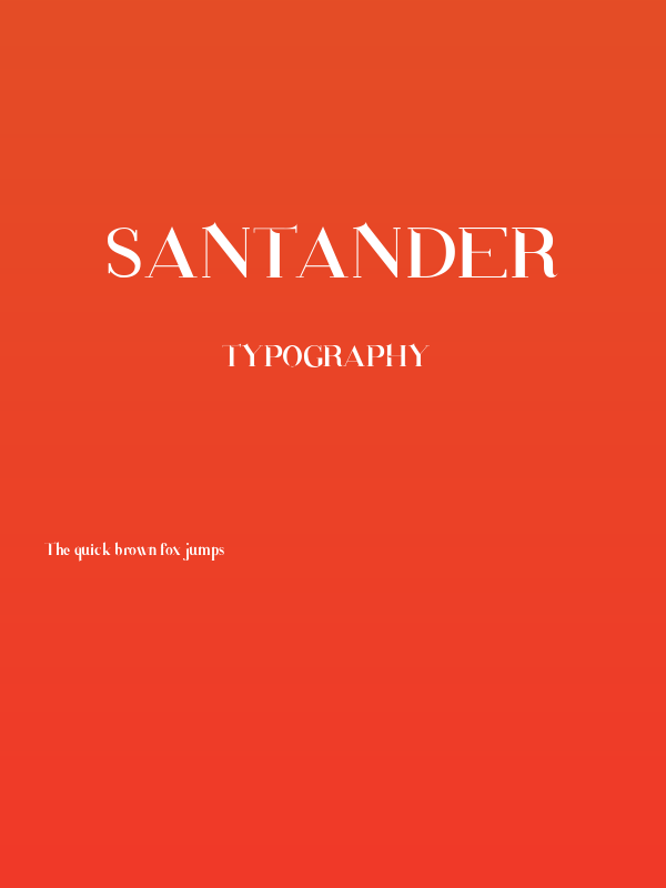 Santander Poster