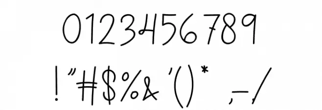 Santas Letter फ़ॉन्ट अन्य घर का काम