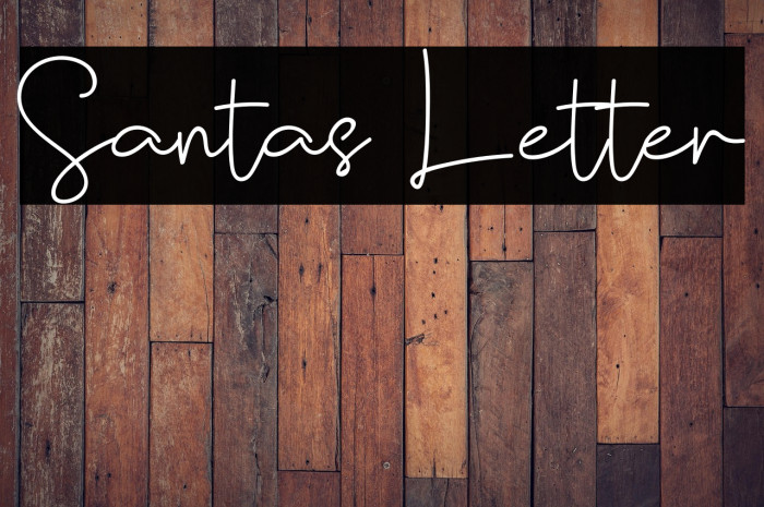 Santas Letter Example 2
