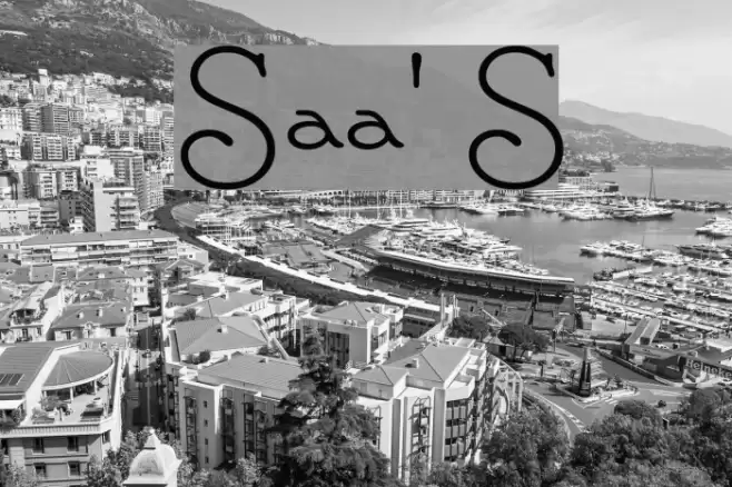 Santa's Sleigh Font examples