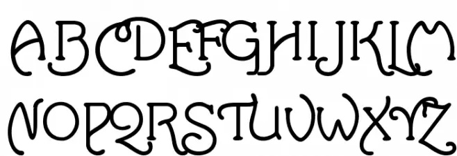 Santa'sSleighFull Bold 字体 大写