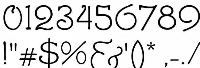 Santa'sSleighFull Font OTHER CHARS