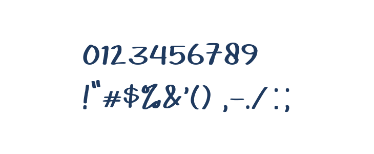 Santay Ajah Regular Other Characters