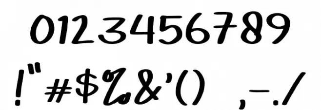 SantayAjah-Regular Font OTHER CHARS