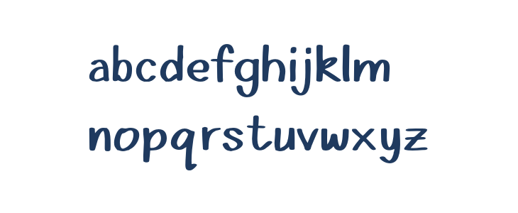 SantayAjah-Regular Lowercase