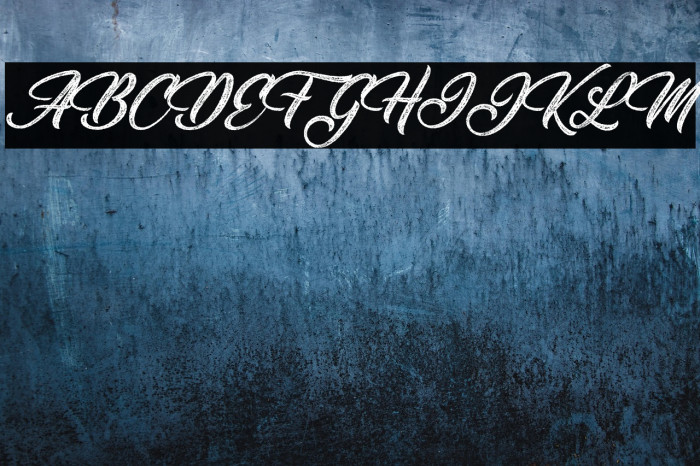 Santeria Personal Use Italic Example 3