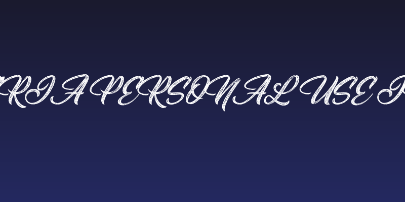 Santeria Personal Use Italic Social Header
