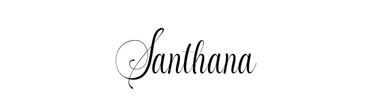 Santhana  Free Fonts Download