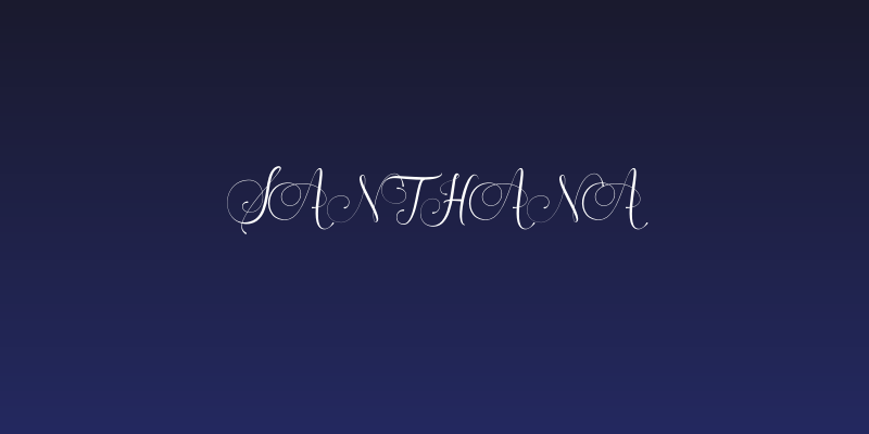 Santhana Social Header