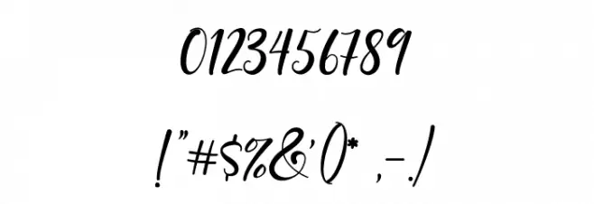 Santhin Font OTHER CHARS