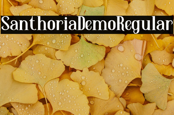 SanthoriaDemo-Regular Example 1