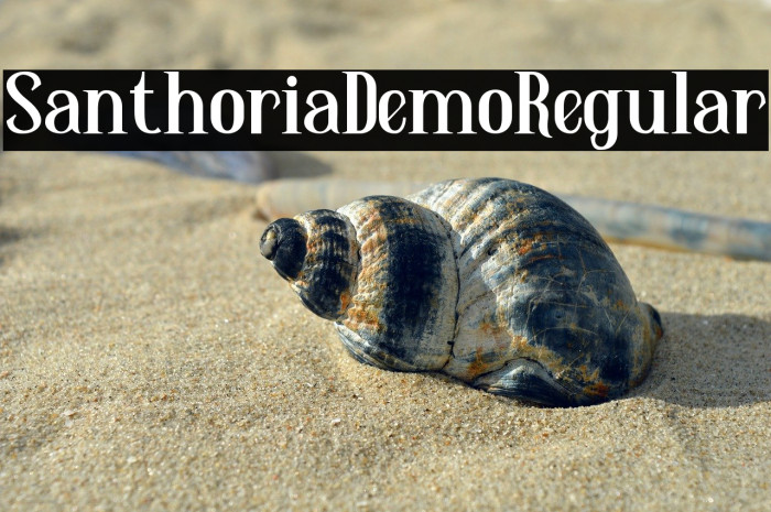 SanthoriaDemo-Regular Example 2