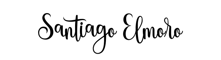 Santiago Elmoro  Free Fonts Download