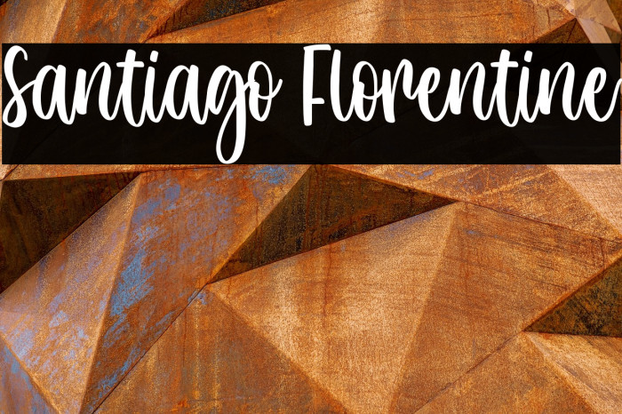 Santiago Florentine Example 1