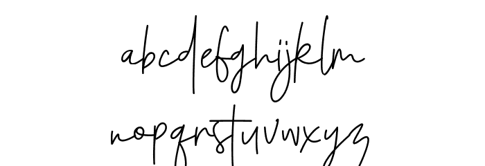 Santiago Pro Font LOWERCASE