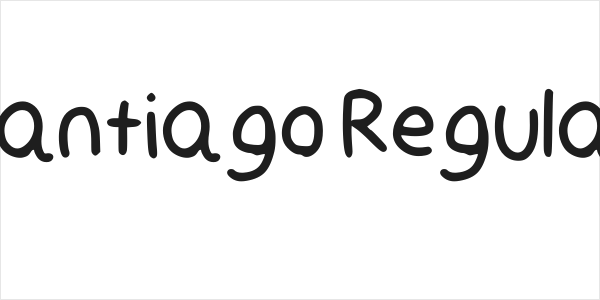 Santiago Regular Logo