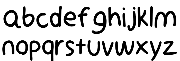 Santiago Regular Font LOWERCASE