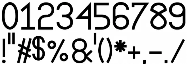 Santiago Sans St Font OTHER CHARS