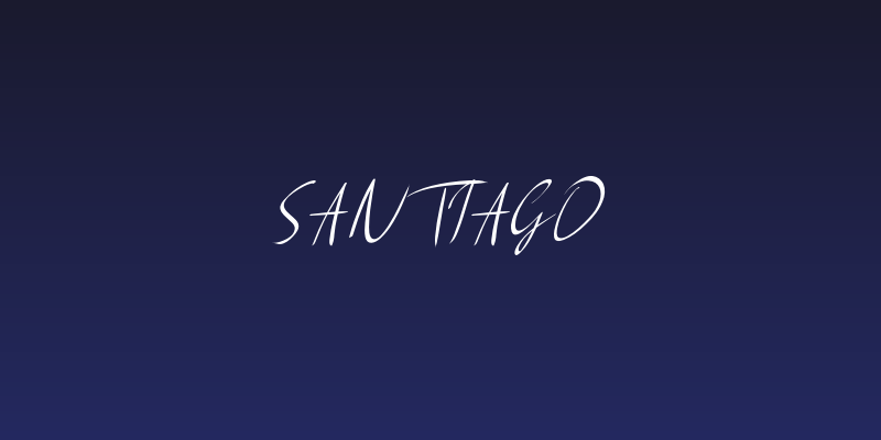 Santiago Social Header