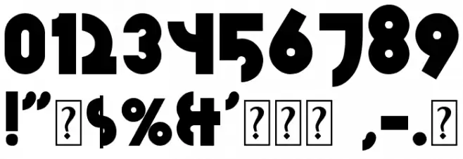 Santiako Bold Font OTHER CHARS