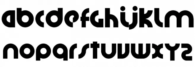 Santiako Bold Caratteri MINUSCOLO