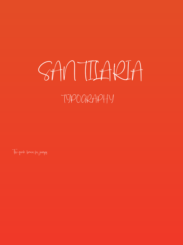 Santilaria Poster