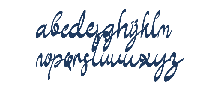 Santoria Christmas Lowercase