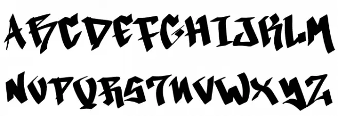 Santoria Graffiti Demo Шрифта ВЕРХНИЙ