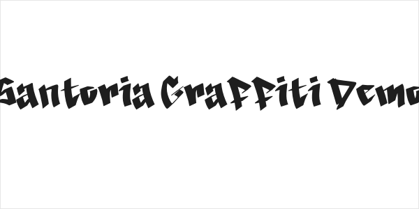 Santoria Graffiti Demo Logo