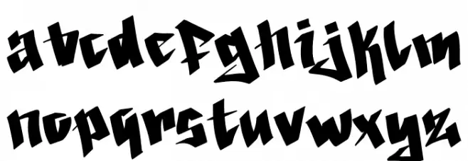 Santoria Graffiti Demo Шрифта строчной