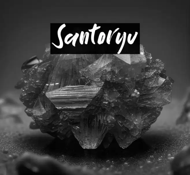 Santoryu Font examples