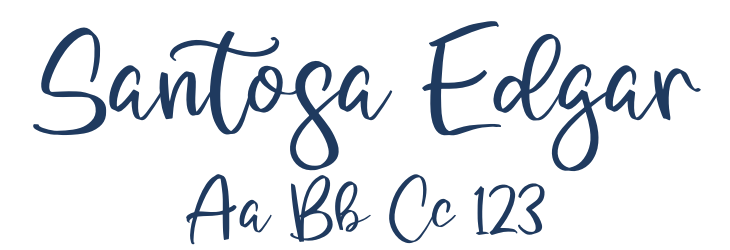 Santosa Edgar Font Preview