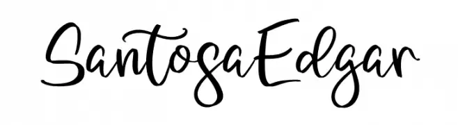 Santosa Edgar  font caratteri gratis