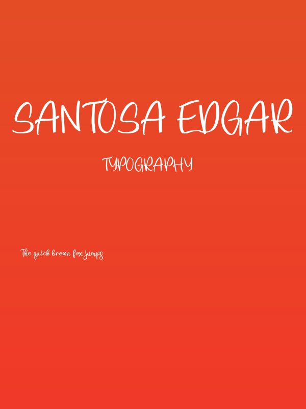 Santosa Edgar Poster