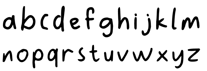 Santren Font LOWERCASE