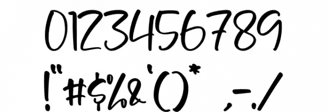 Santtaneck 字体 其它煤焦