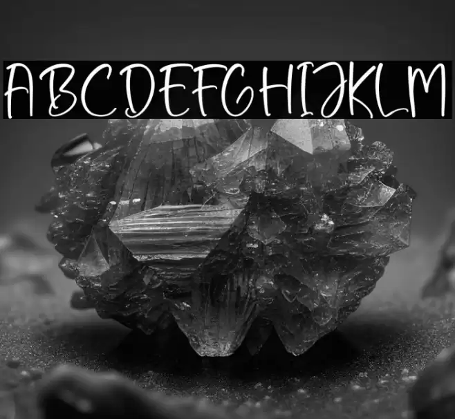 Santtaneck 字体 examples