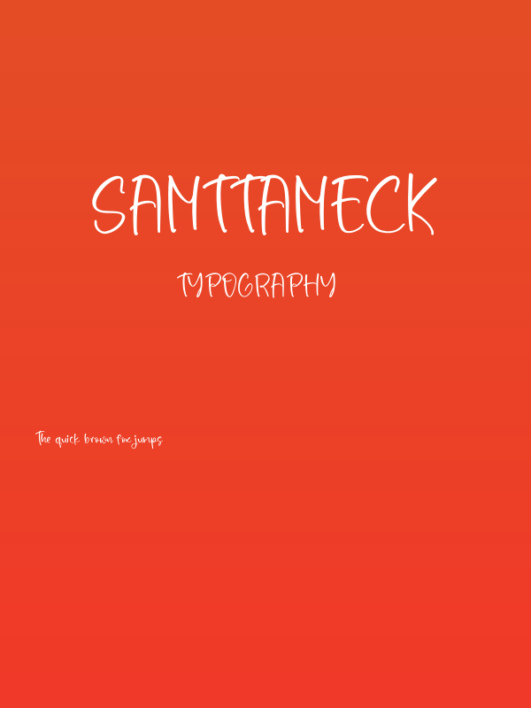 Santtaneck Poster