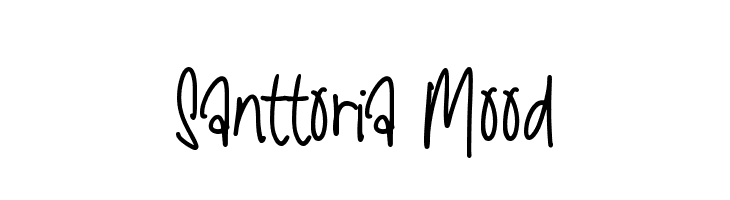 Santtoria Mood  baixar fontes gratis