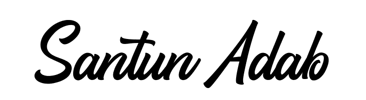 Santun Adab  Free Fonts Download