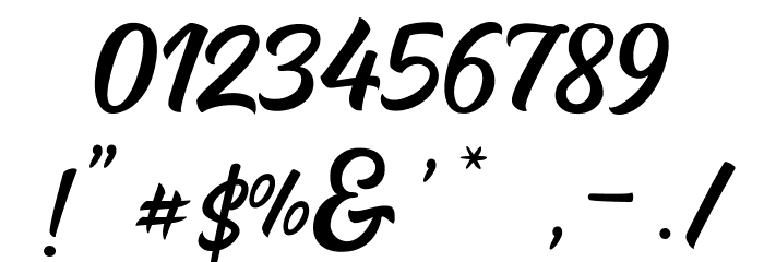 Santun Adab Font OTHER CHARS