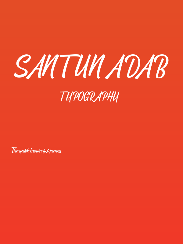 Santun Adab Poster