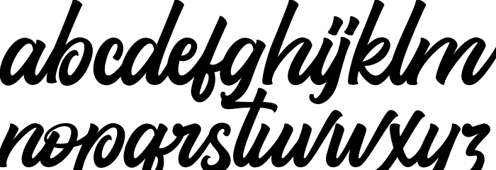 Santun Adab Font LOWERCASE