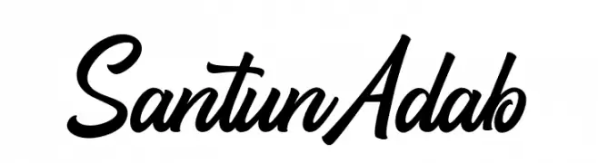 SantunAdab  Frei Schriftart Herunterladen