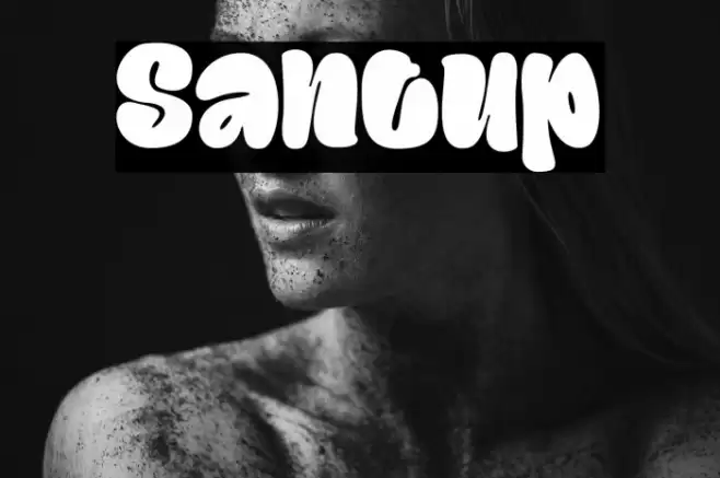 Santup Font examples