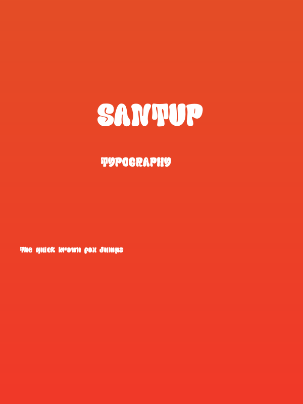 Santup Poster